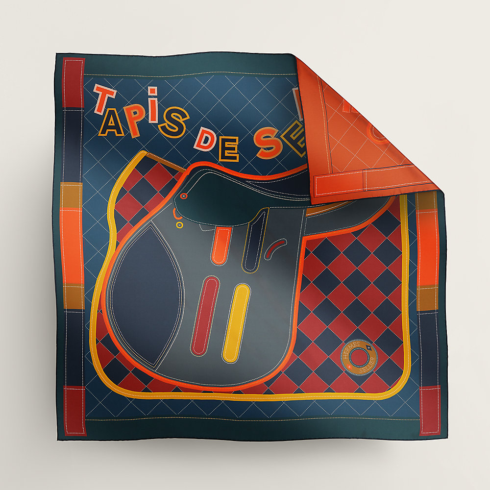 Tapis de Selle double face scarf 90 | Hermès USA